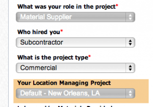 How to Associate A Location With A Project in the LienPilot